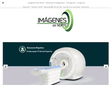 Tablet Screenshot of imagenesdelnorte.com